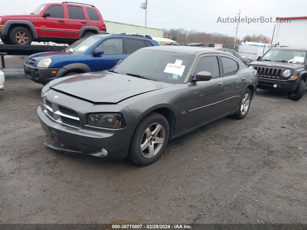 2010 Dodge Charger Sxt Gray vin: 2B3CA3CV0AH124139