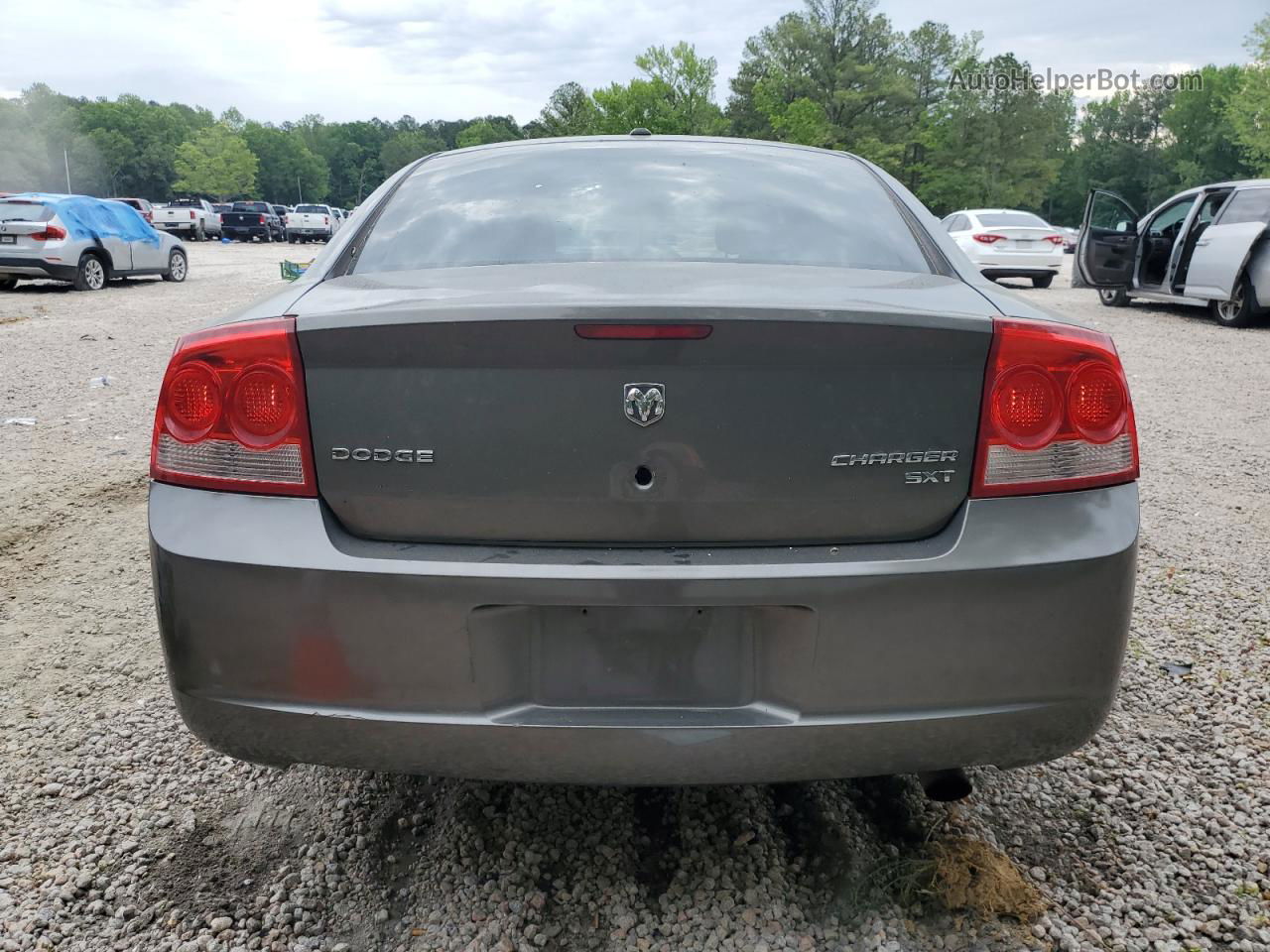 2010 Dodge Charger Sxt Gray vin: 2B3CA3CV0AH152636