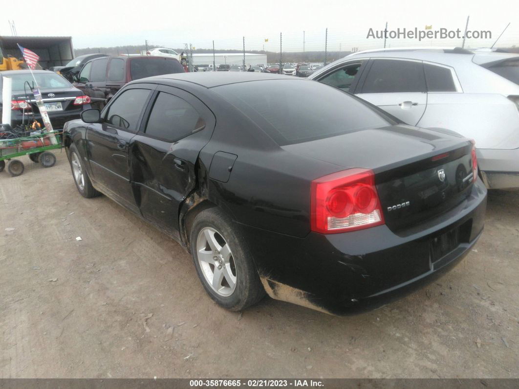 2010 Dodge Charger Sxt Black vin: 2B3CA3CV0AH163894