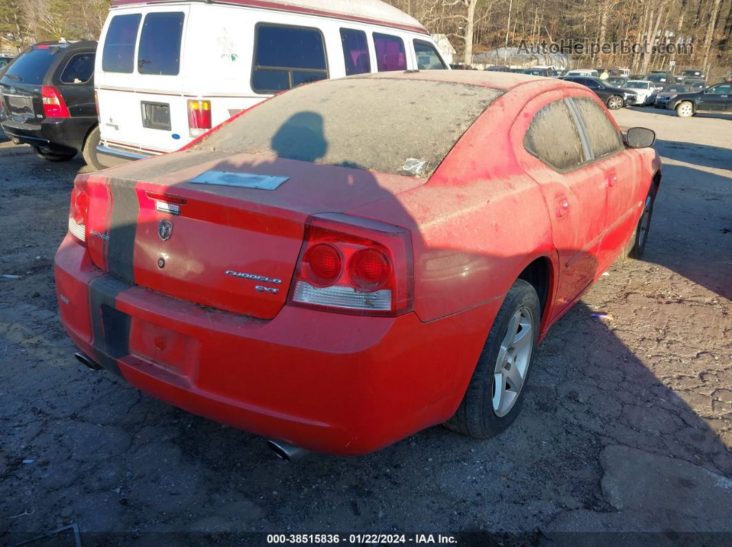 2010 Dodge Charger Sxt Red vin: 2B3CA3CV0AH165497