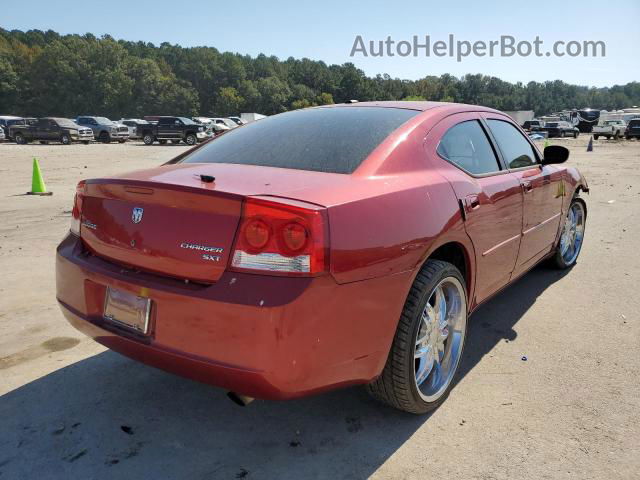 2010 Dodge Charger Sxt Red vin: 2B3CA3CV0AH186897