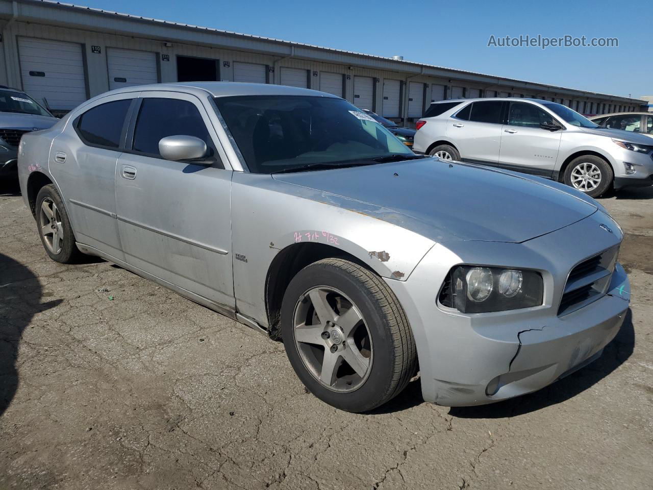 2010 Dodge Charger Sxt Silver vin: 2B3CA3CV0AH197141