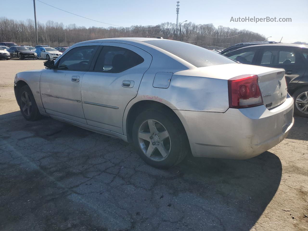 2010 Dodge Charger Sxt Silver vin: 2B3CA3CV0AH197141