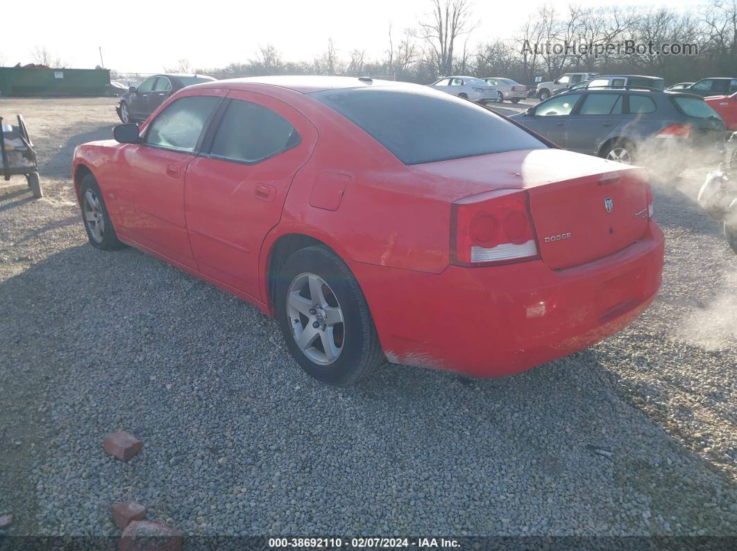 2010 Dodge Charger Sxt Red vin: 2B3CA3CV0AH197589