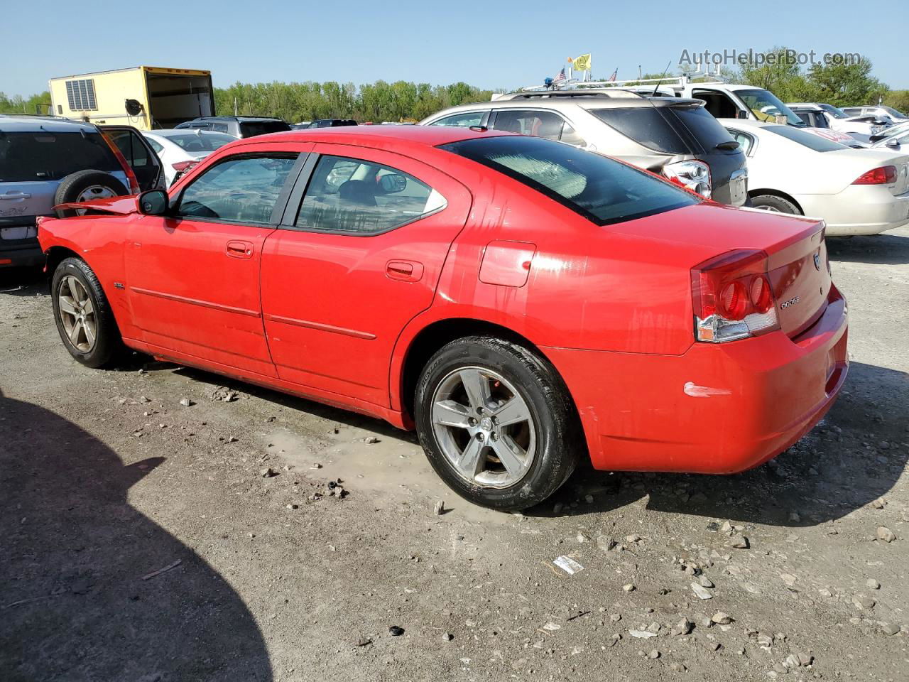 2010 Dodge Charger Sxt Красный vin: 2B3CA3CV0AH223379