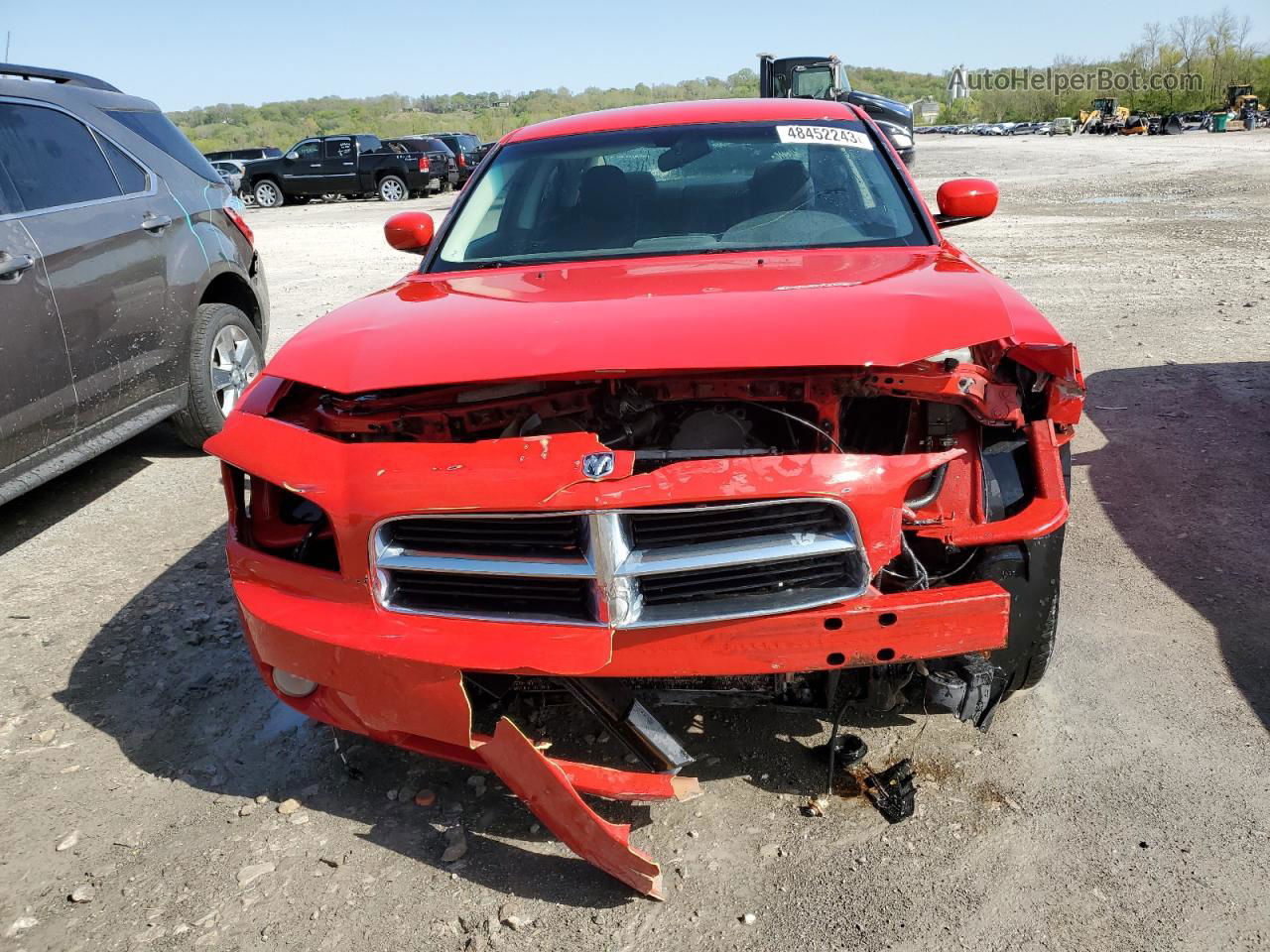 2010 Dodge Charger Sxt Red vin: 2B3CA3CV0AH223379