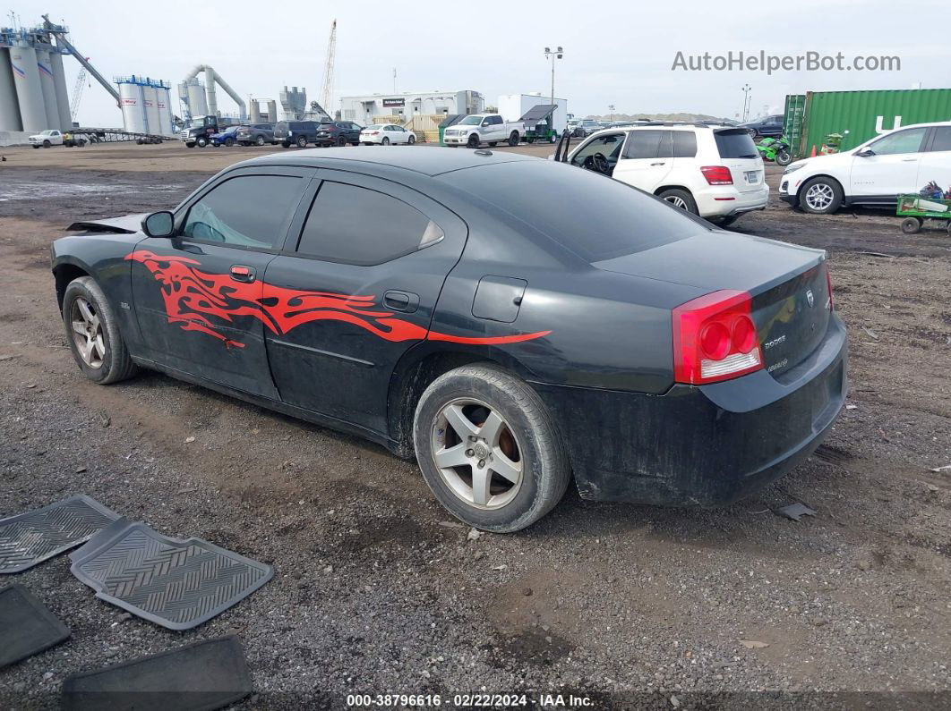 2010 Dodge Charger Sxt Black vin: 2B3CA3CV0AH227349