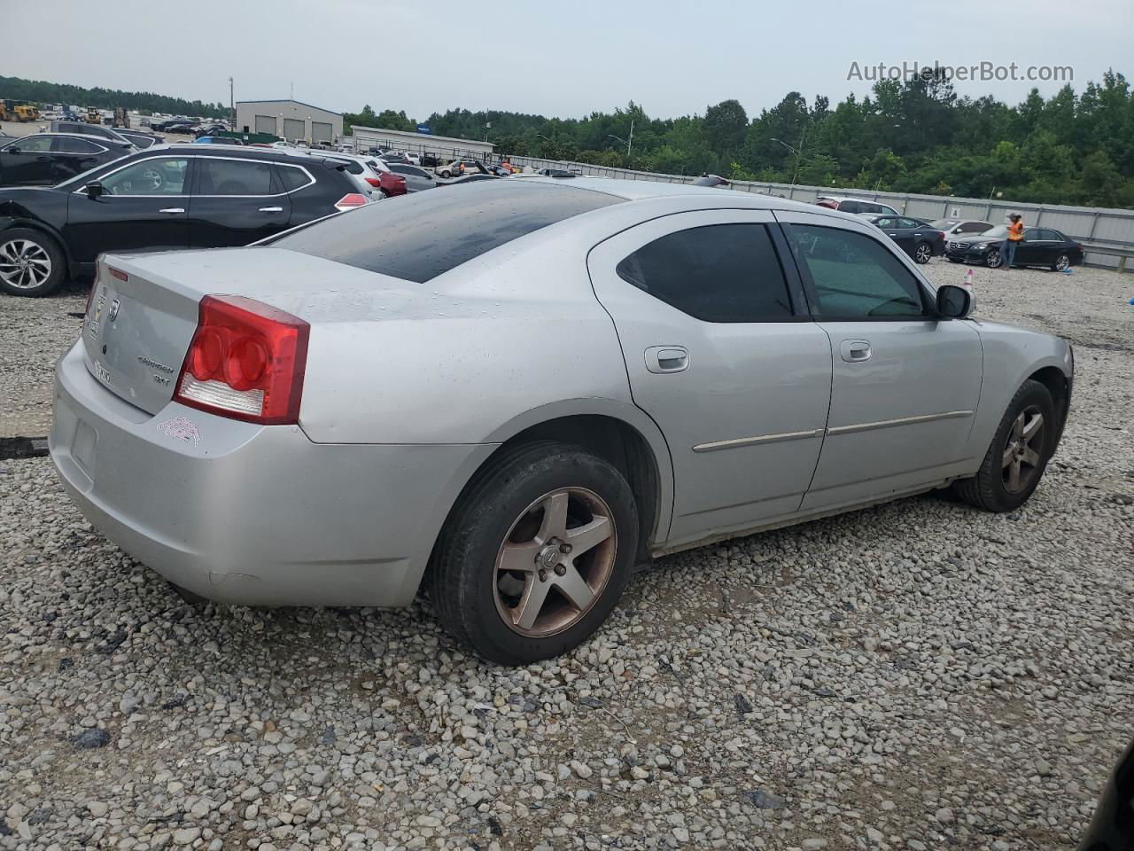 2010 Dodge Charger Sxt Silver vin: 2B3CA3CV0AH227612