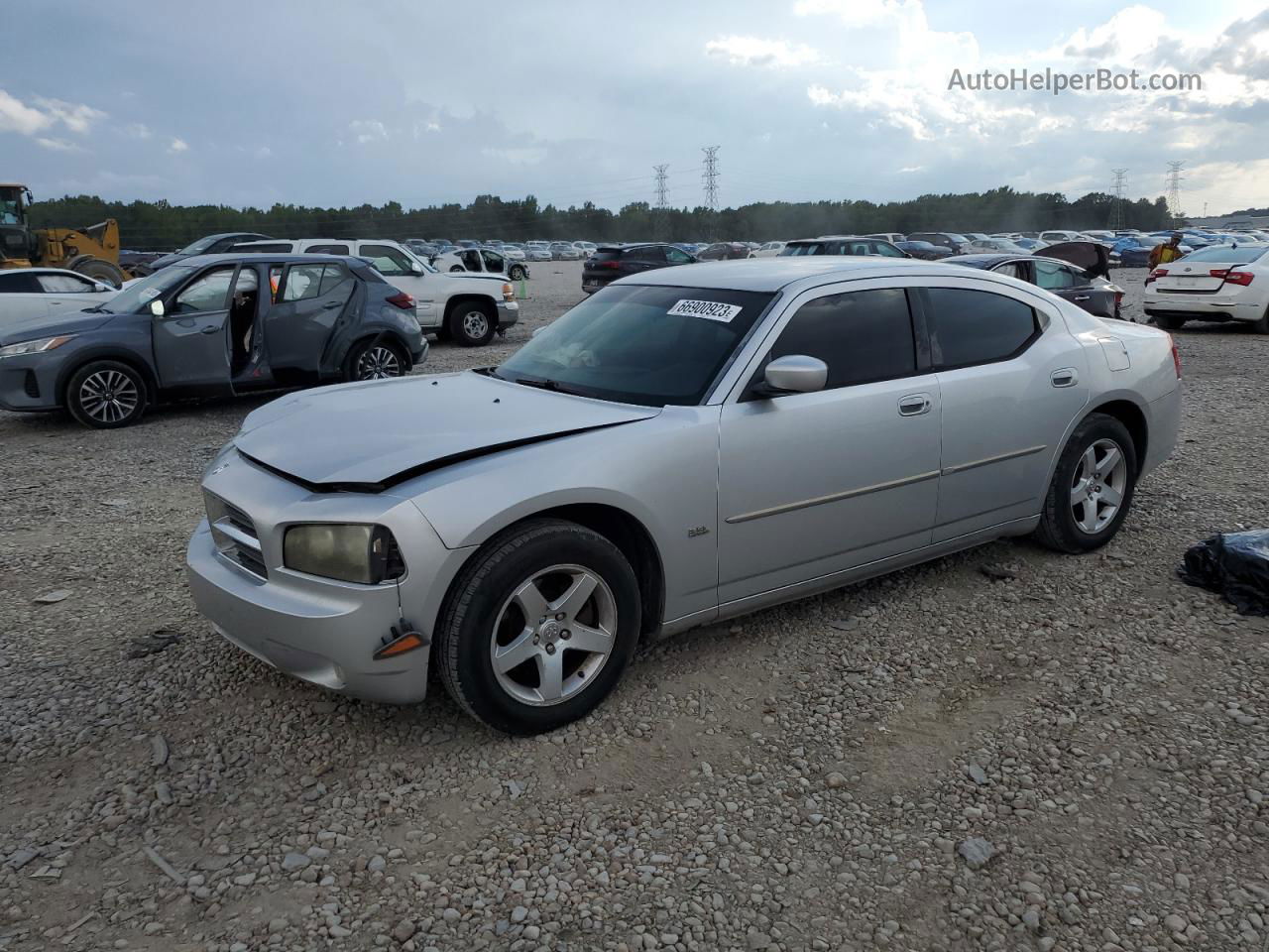 2010 Dodge Charger Sxt Silver vin: 2B3CA3CV0AH273750