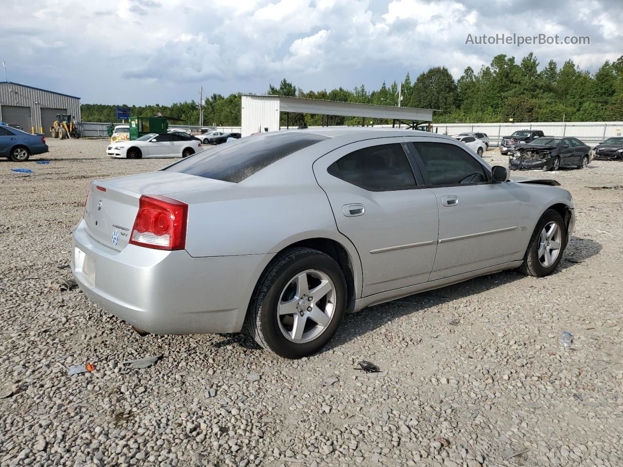 2010 Dodge Charger Sxt Silver vin: 2B3CA3CV0AH273750