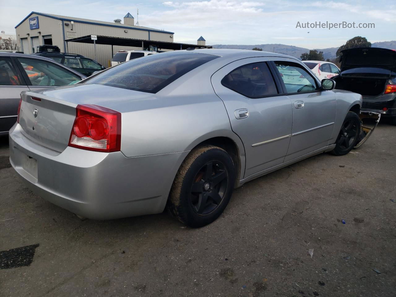 2010 Dodge Charger Sxt Silver vin: 2B3CA3CV0AH276972