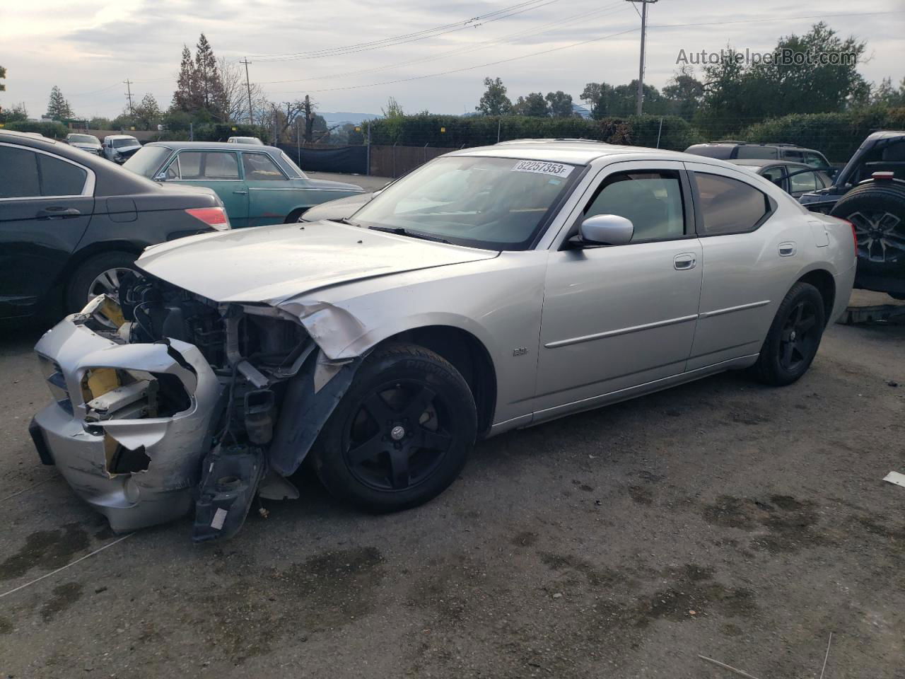 2010 Dodge Charger Sxt Silver vin: 2B3CA3CV0AH276972