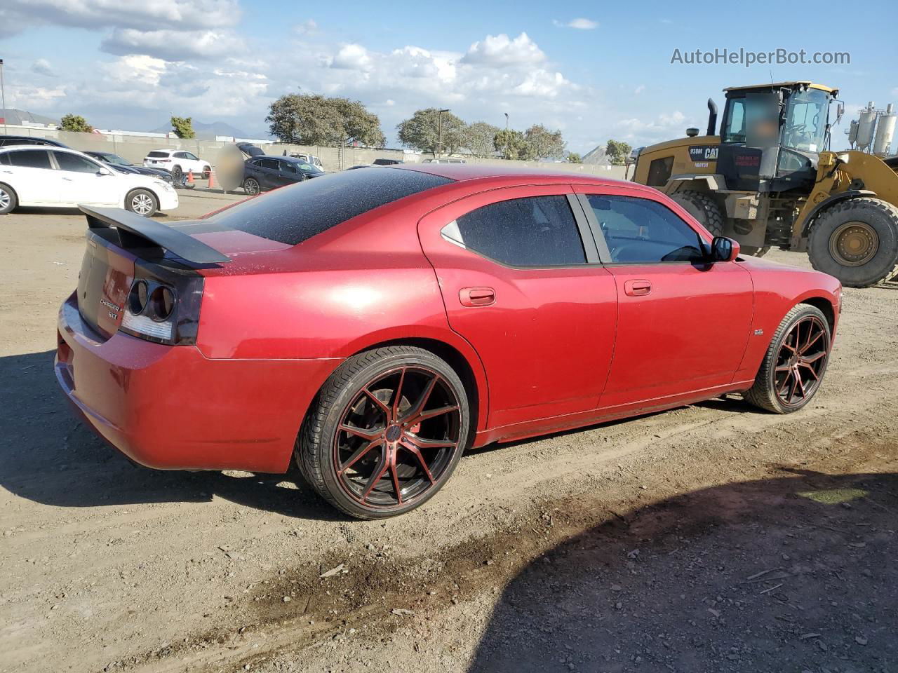 2010 Dodge Charger Sxt Burgundy vin: 2B3CA3CV1AH163810