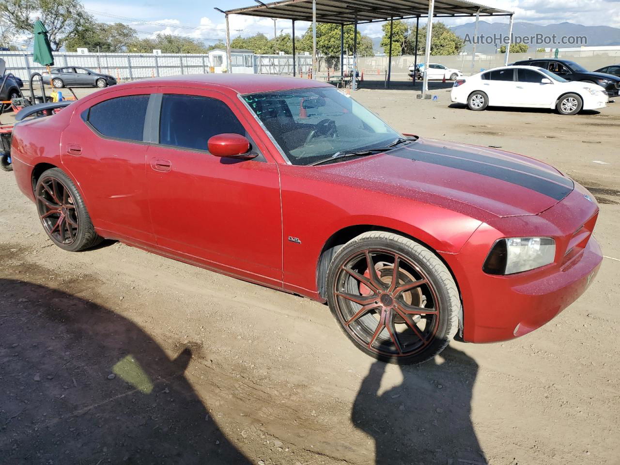 2010 Dodge Charger Sxt Burgundy vin: 2B3CA3CV1AH163810