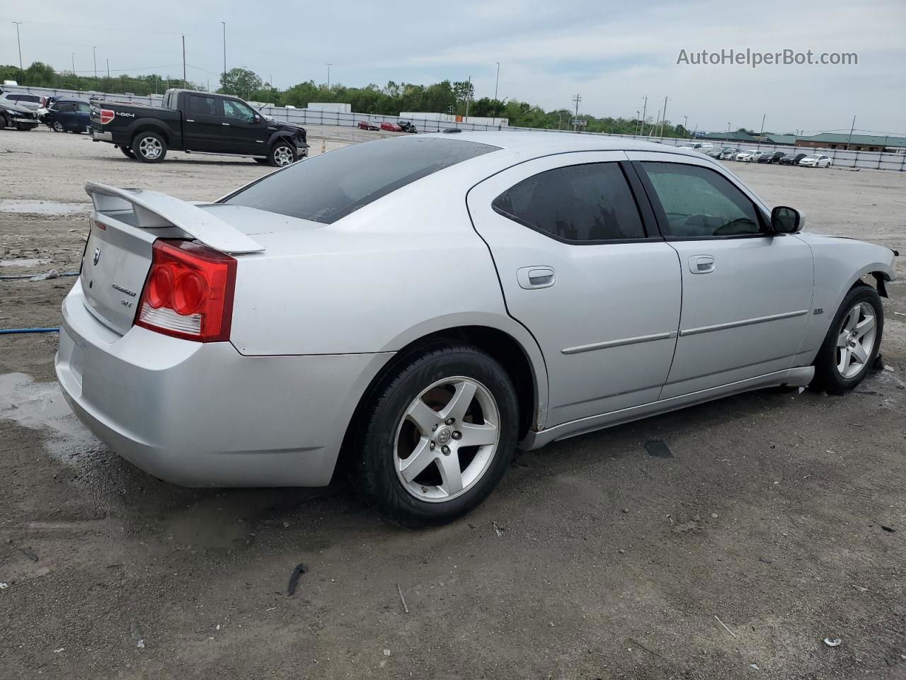 2010 Dodge Charger Sxt Silver vin: 2B3CA3CV1AH168344