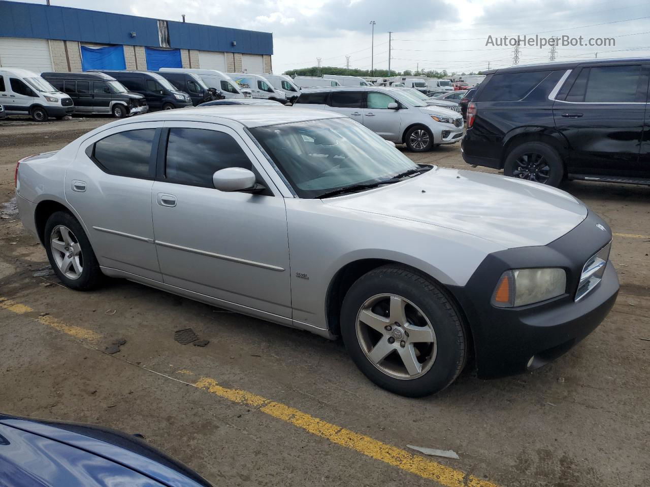 2010 Dodge Charger Sxt Gray vin: 2B3CA3CV1AH187332