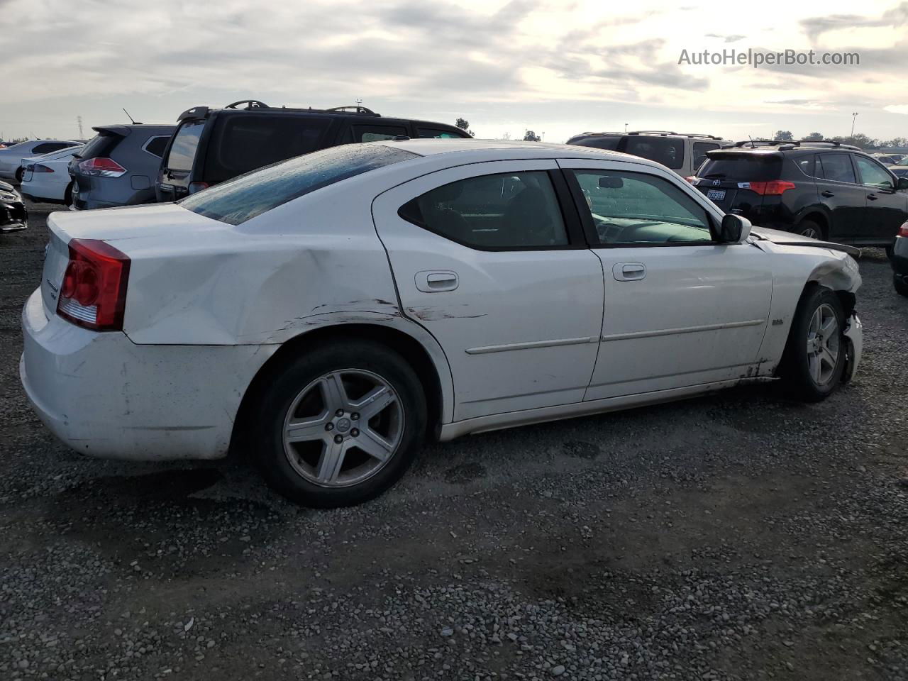 2010 Dodge Charger Sxt Белый vin: 2B3CA3CV1AH193177