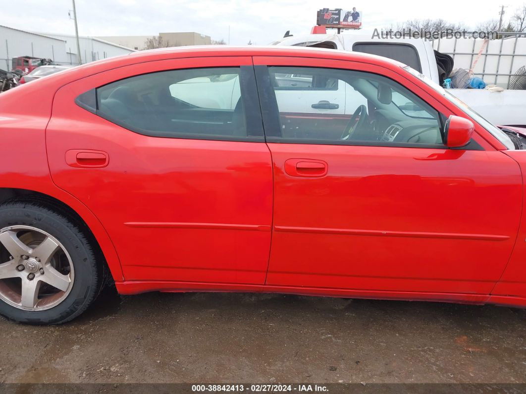 2010 Dodge Charger Sxt Red vin: 2B3CA3CV1AH222161