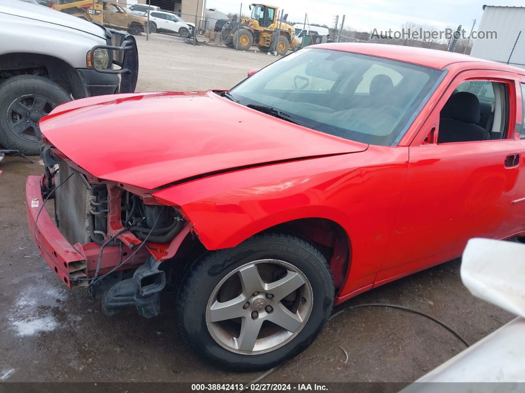 2010 Dodge Charger Sxt Red vin: 2B3CA3CV1AH222161