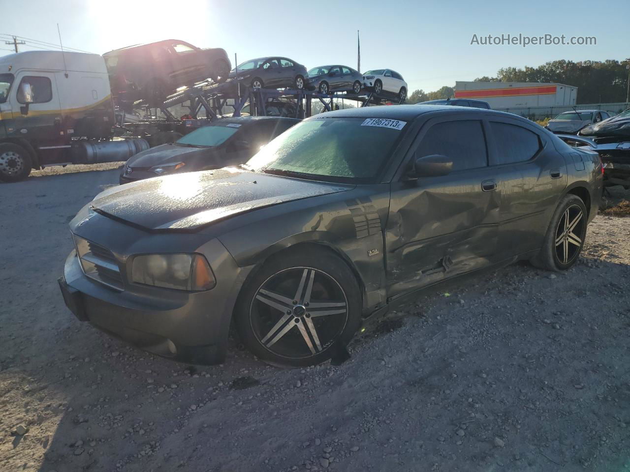 2010 Dodge Charger Sxt Gray vin: 2B3CA3CV1AH226968