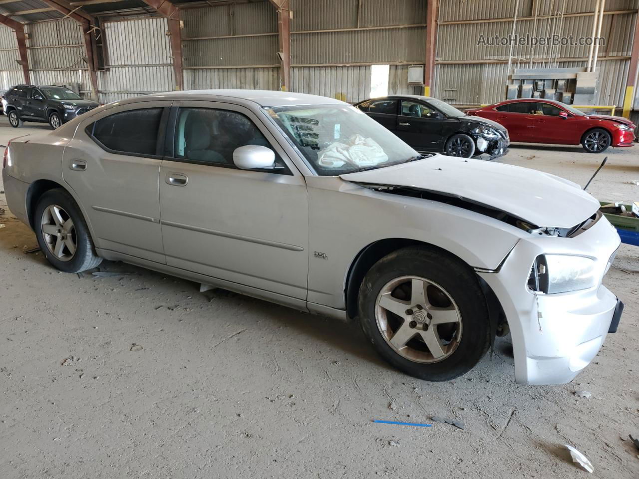 2010 Dodge Charger Sxt Silver vin: 2B3CA3CV1AH242992