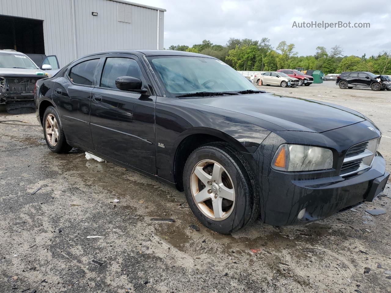 2010 Dodge Charger Sxt Black vin: 2B3CA3CV1AH244015