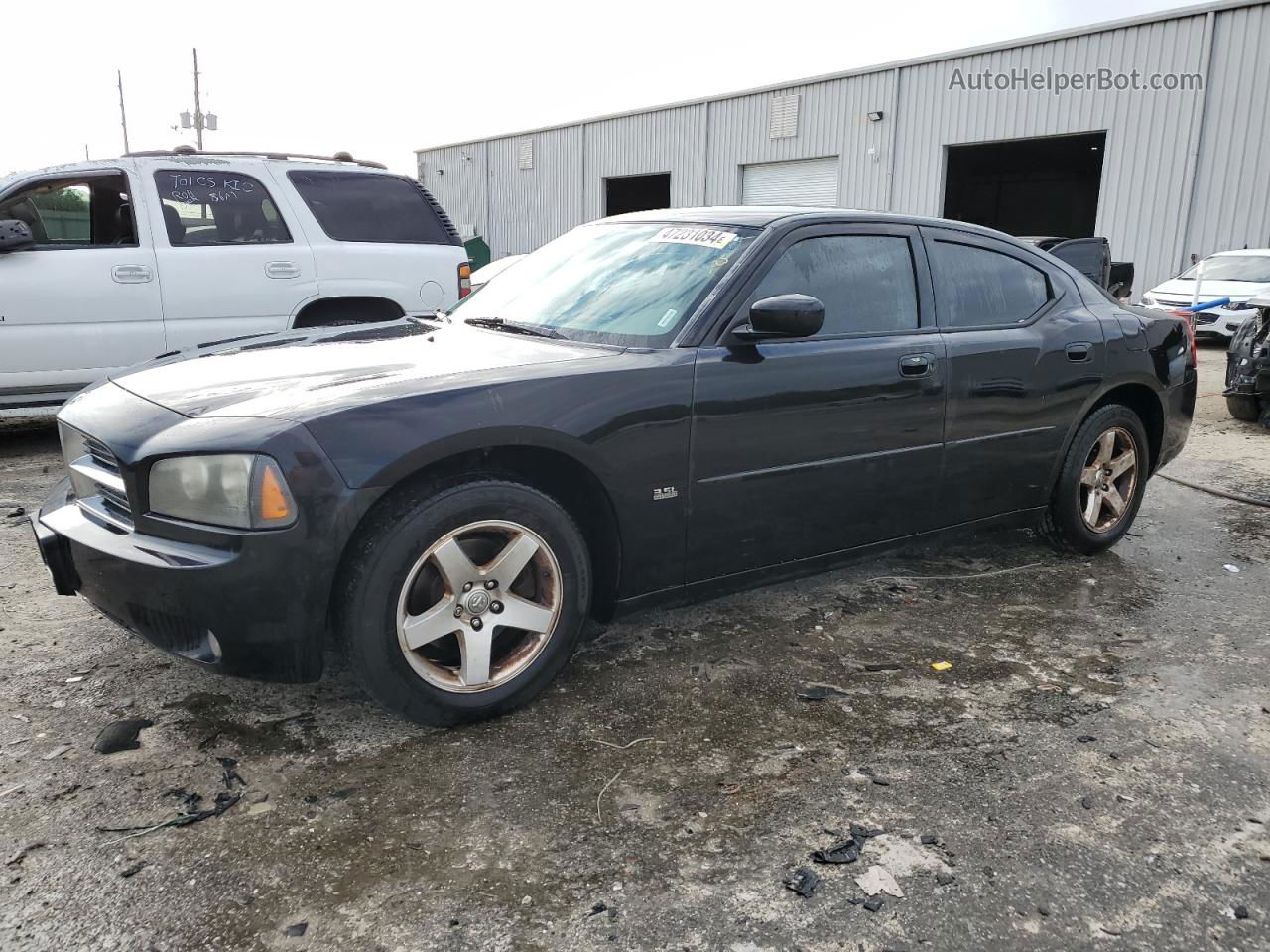 2010 Dodge Charger Sxt Black vin: 2B3CA3CV1AH244015