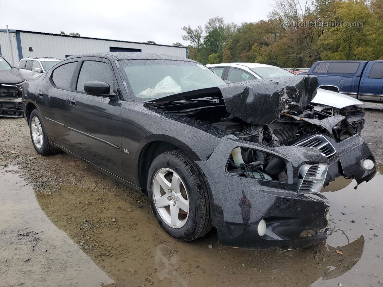 2010 Dodge Charger Sxt Black vin: 2B3CA3CV1AH247979