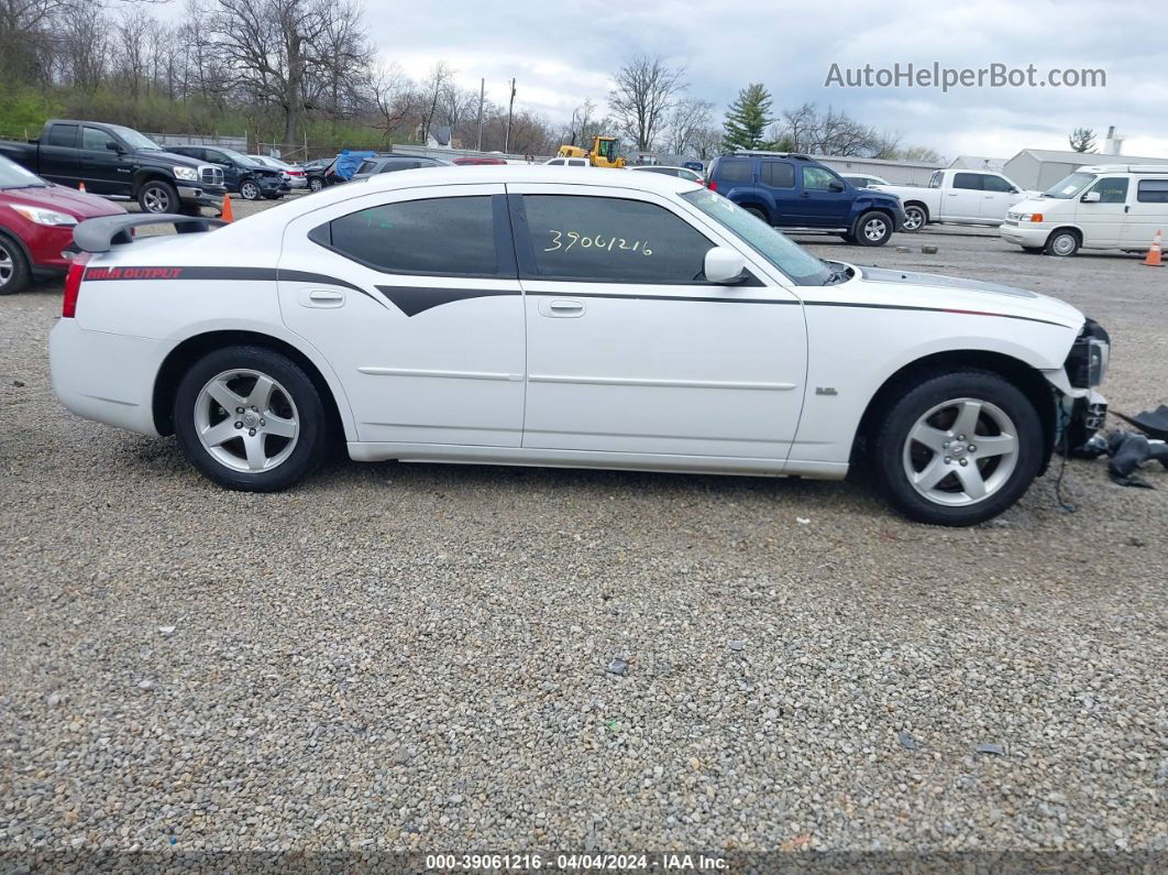 2010 Dodge Charger Sxt White vin: 2B3CA3CV1AH257279