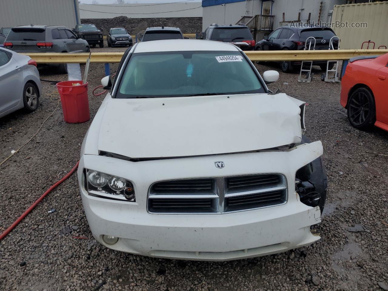 2010 Dodge Charger Sxt White vin: 2B3CA3CV1AH272557