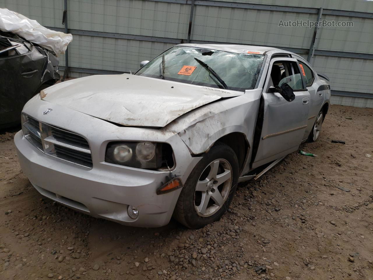 2010 Dodge Charger Sxt Silver vin: 2B3CA3CV1AH299211