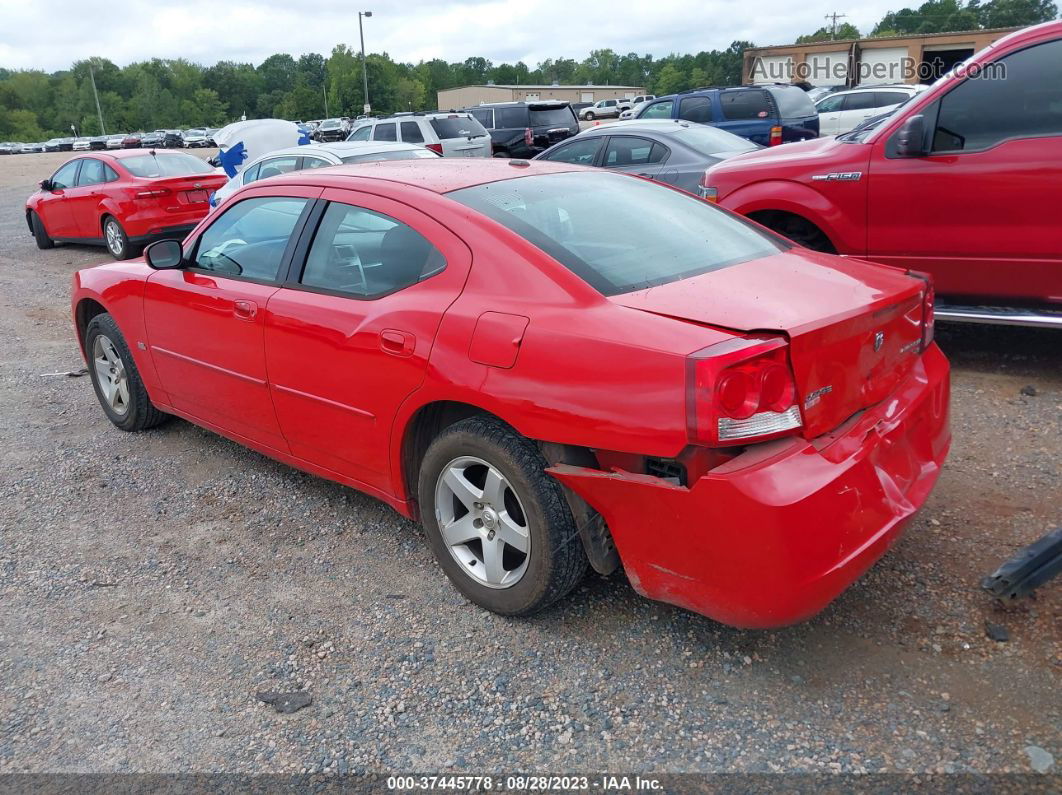 2010 Dodge Charger Sxt Red vin: 2B3CA3CV1AH299659