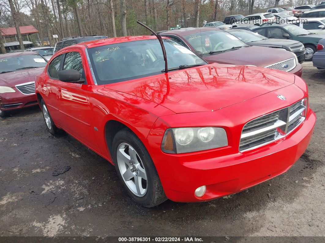 2010 Dodge Charger Sxt Красный vin: 2B3CA3CV1AH301216