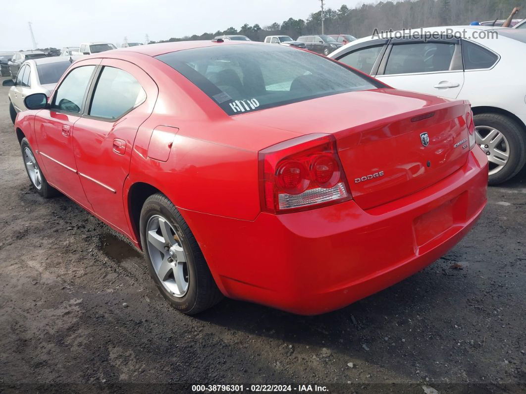 2010 Dodge Charger Sxt Red vin: 2B3CA3CV1AH301216