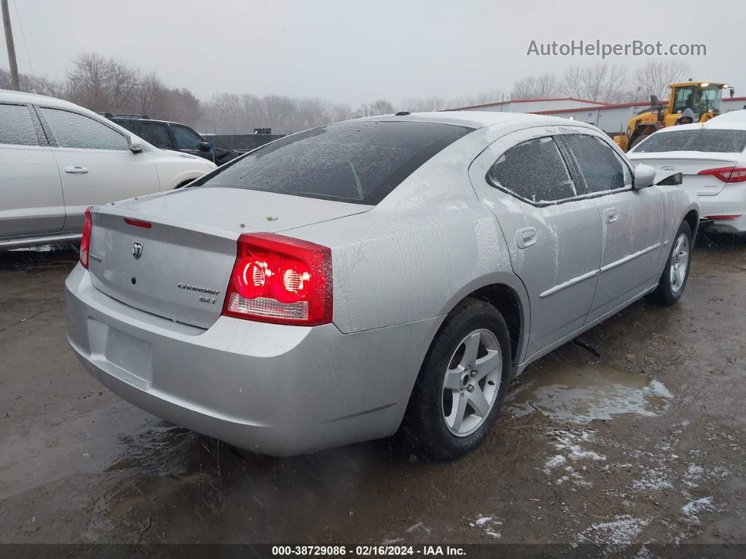 2010 Dodge Charger Sxt Silver vin: 2B3CA3CV1AH307484