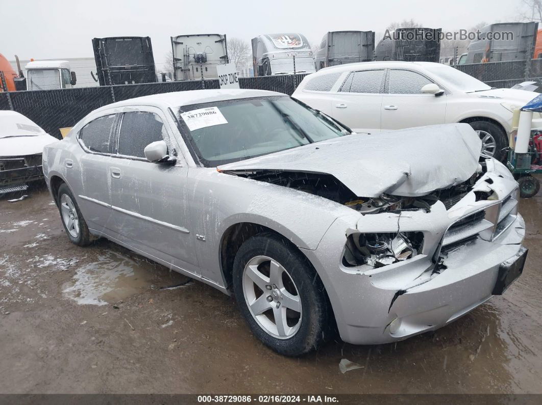 2010 Dodge Charger Sxt Silver vin: 2B3CA3CV1AH307484