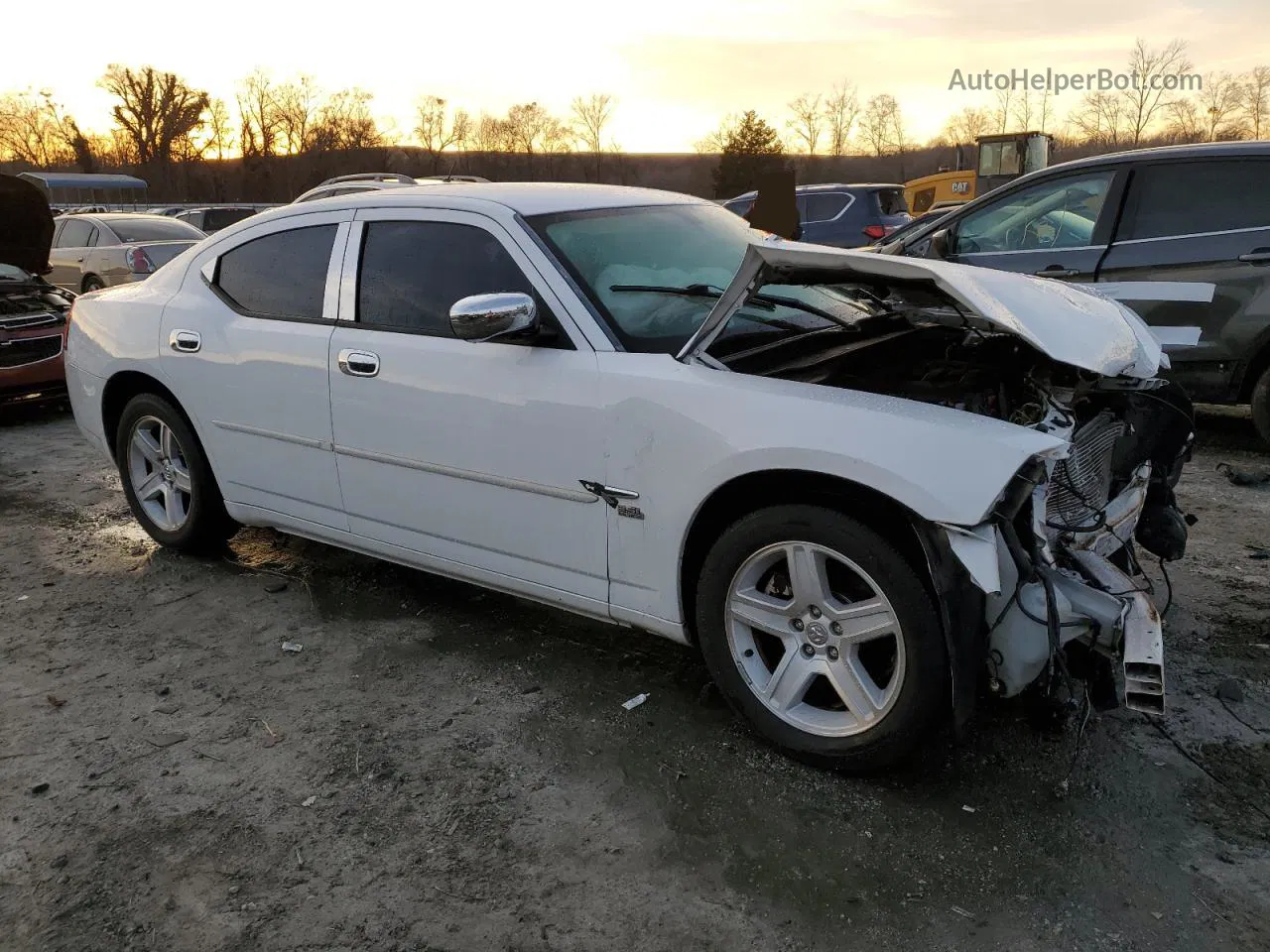 2010 Dodge Charger Sxt Белый vin: 2B3CA3CV1AH310059