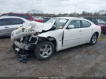 2010 Dodge Charger Sxt White vin: 2B3CA3CV2AH152654