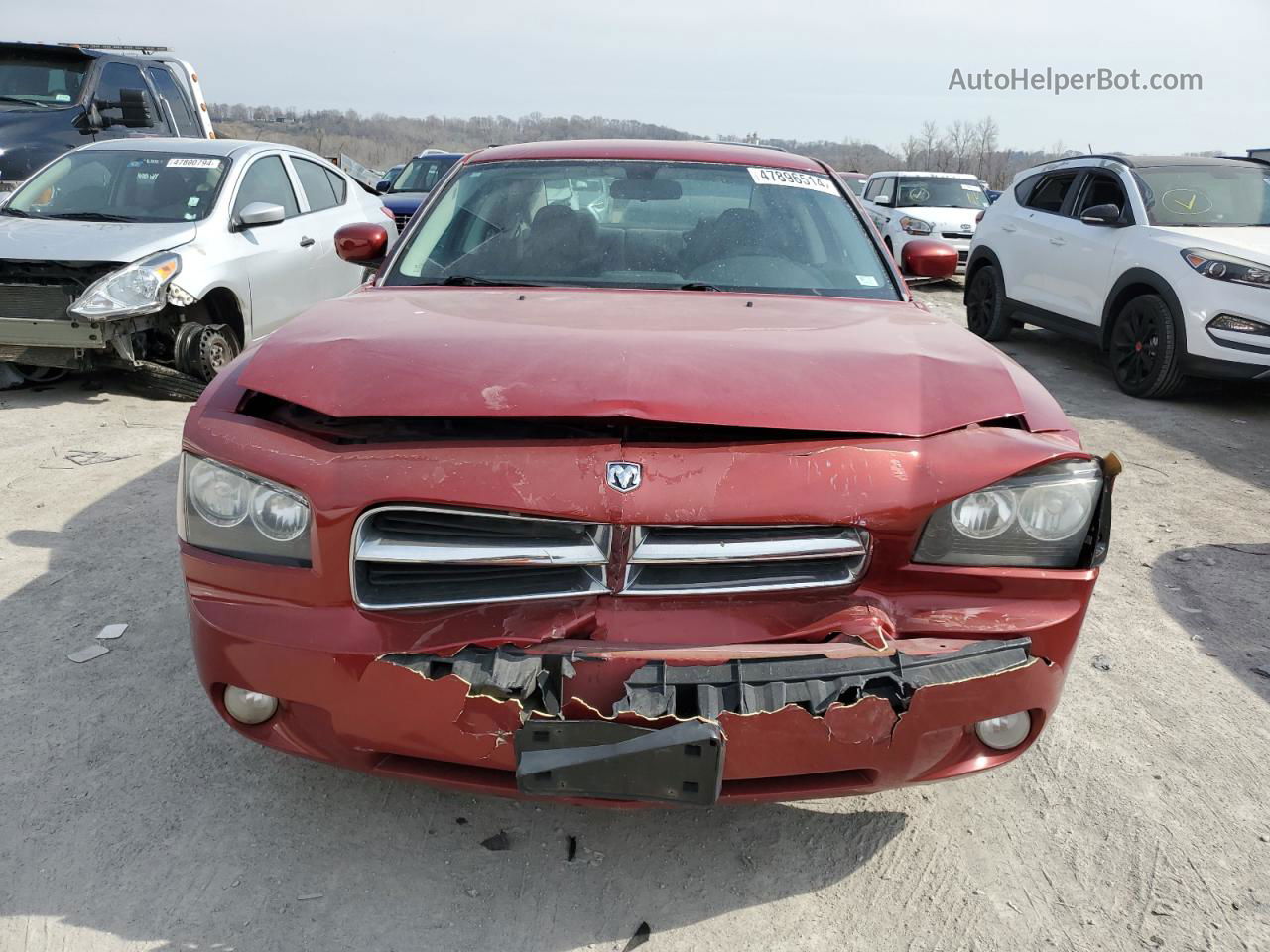 2010 Dodge Charger Sxt Burgundy vin: 2B3CA3CV2AH163816