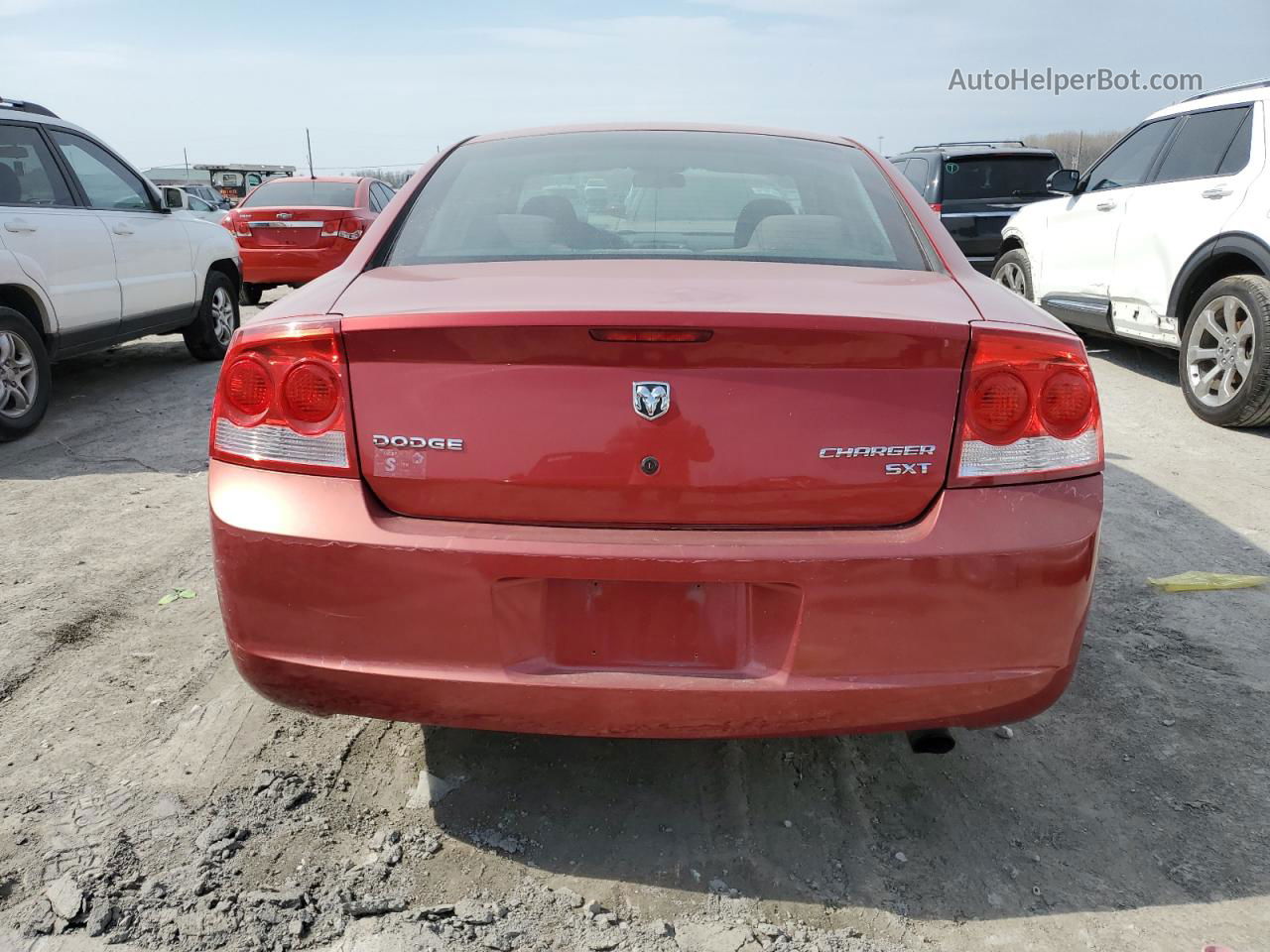 2010 Dodge Charger Sxt Burgundy vin: 2B3CA3CV2AH163816