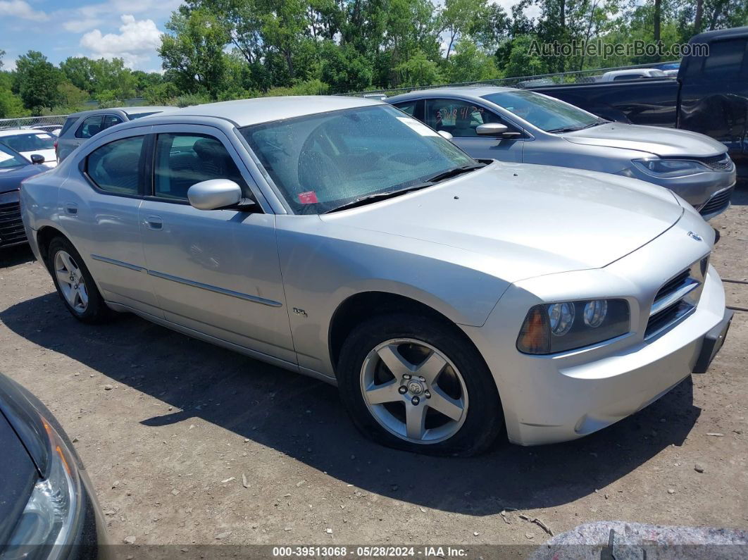 2010 Dodge Charger Sxt Silver vin: 2B3CA3CV2AH165419