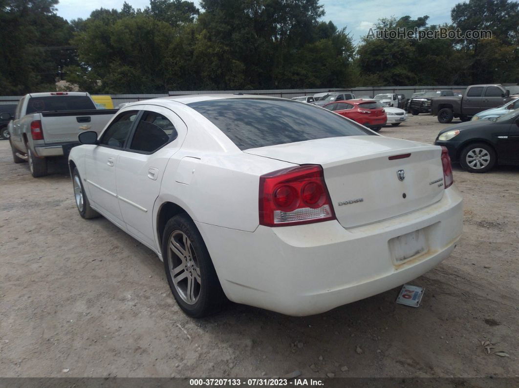 2010 Dodge Charger Sxt White vin: 2B3CA3CV2AH168711