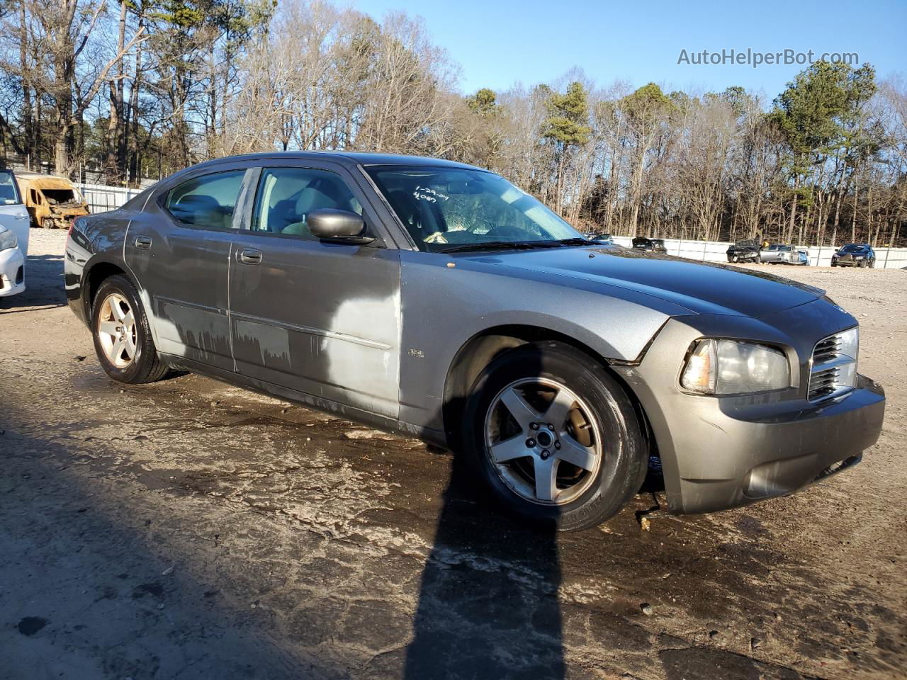 2010 Dodge Charger Sxt Серый vin: 2B3CA3CV2AH214067