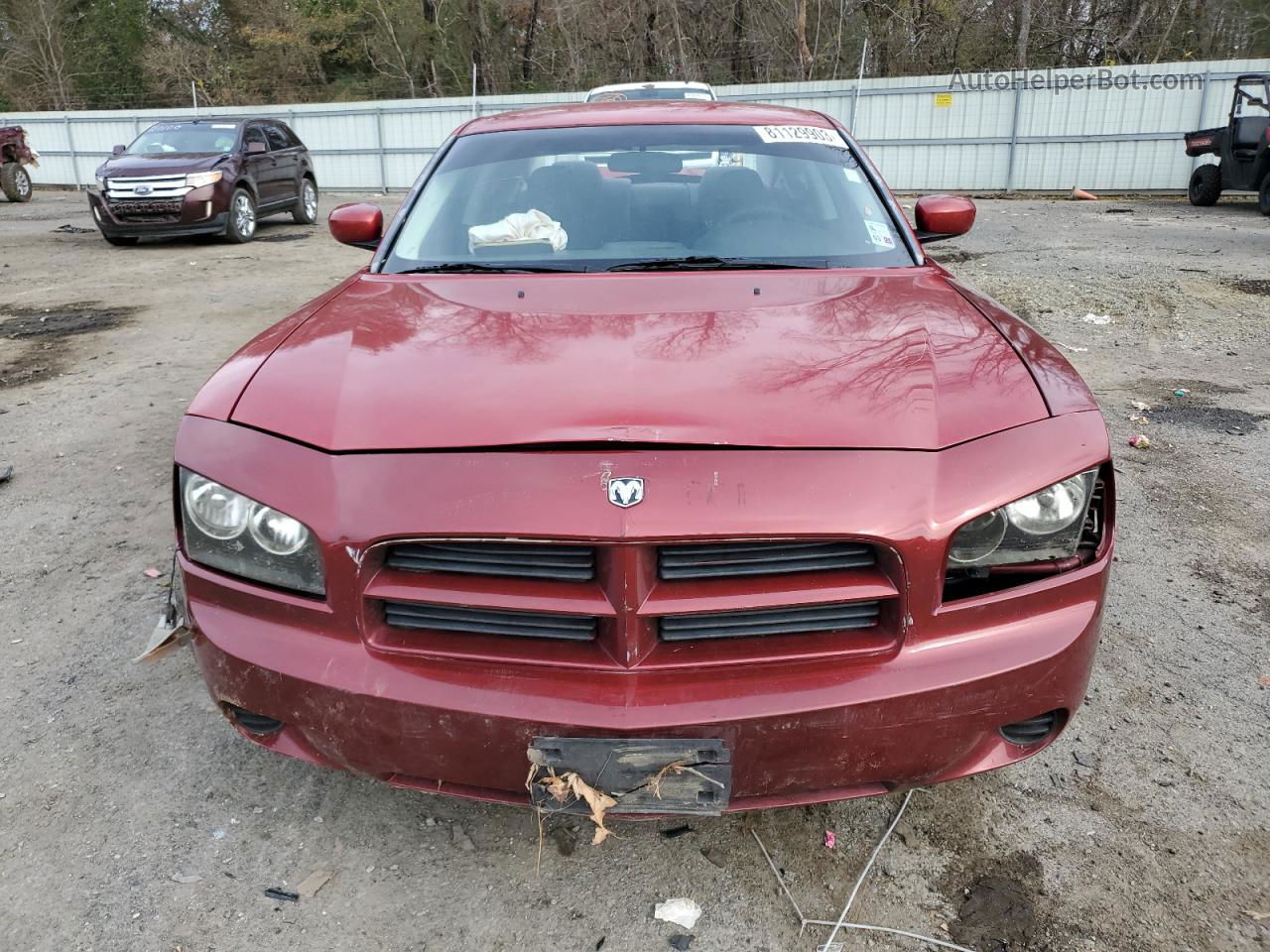 2010 Dodge Charger Sxt Red vin: 2B3CA3CV2AH247392