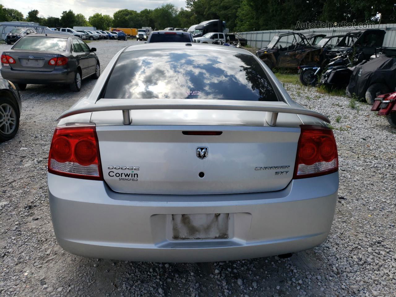 2010 Dodge Charger Sxt Silver vin: 2B3CA3CV2AH274821