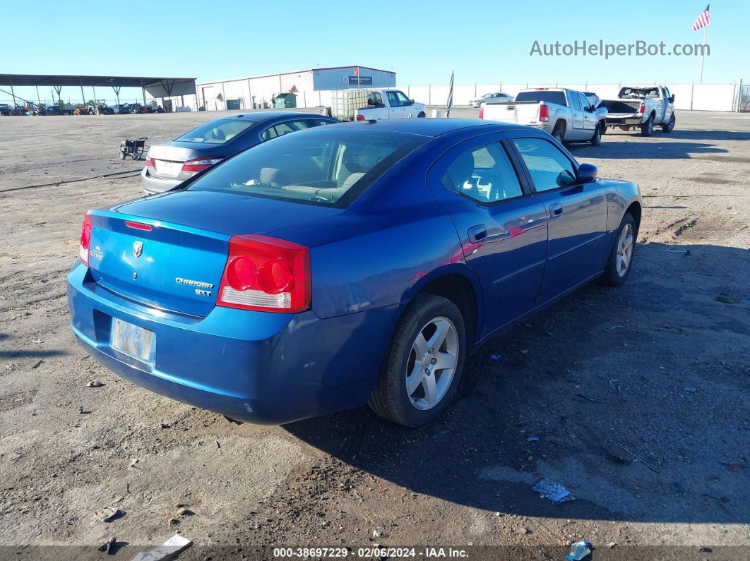 2010 Dodge Charger Sxt Blue vin: 2B3CA3CV2AH291084