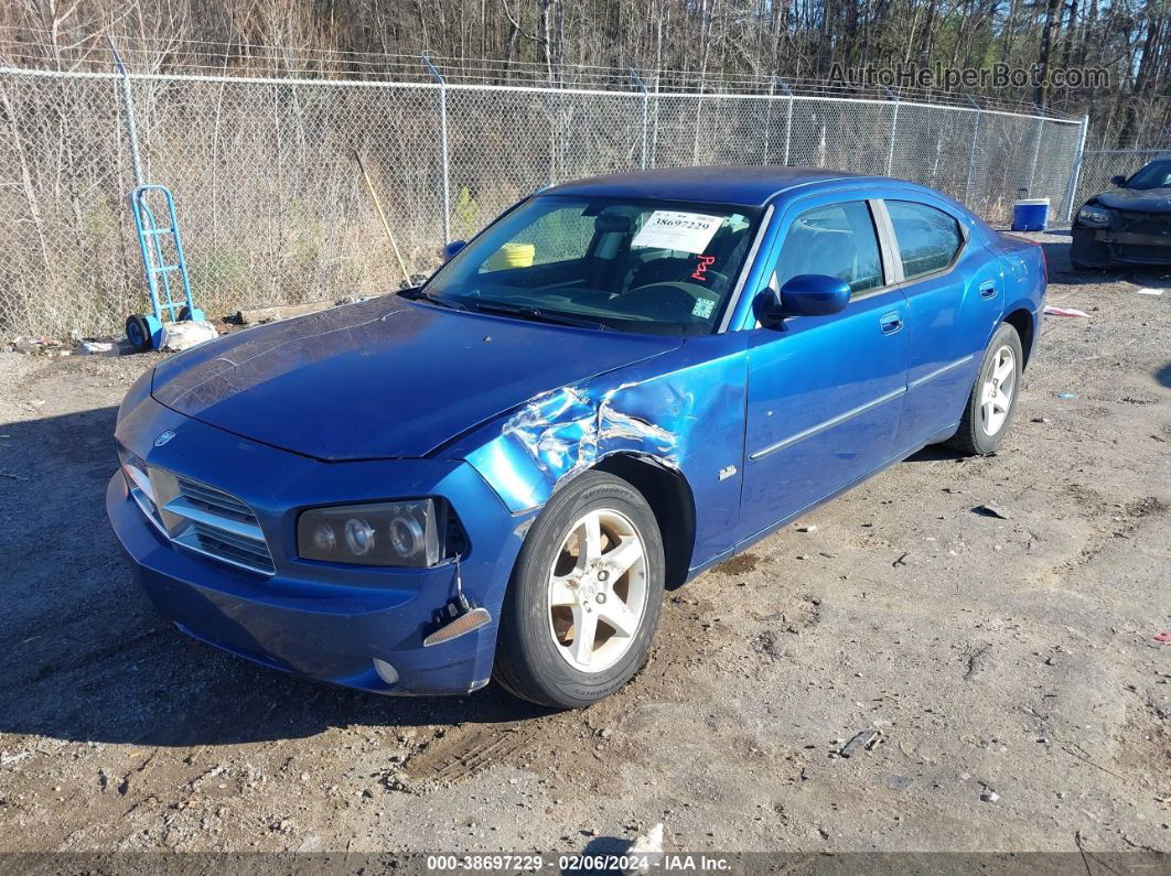 2010 Dodge Charger Sxt Blue vin: 2B3CA3CV2AH291084