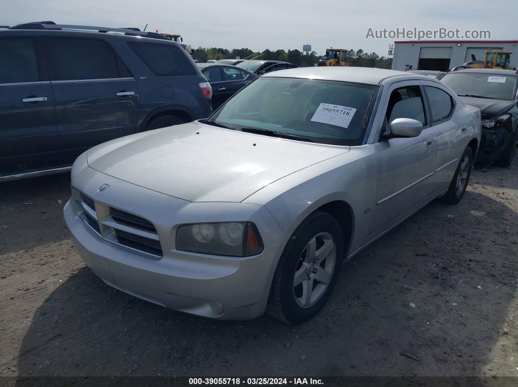 2010 Dodge Charger Sxt Silver vin: 2B3CA3CV2AH299668