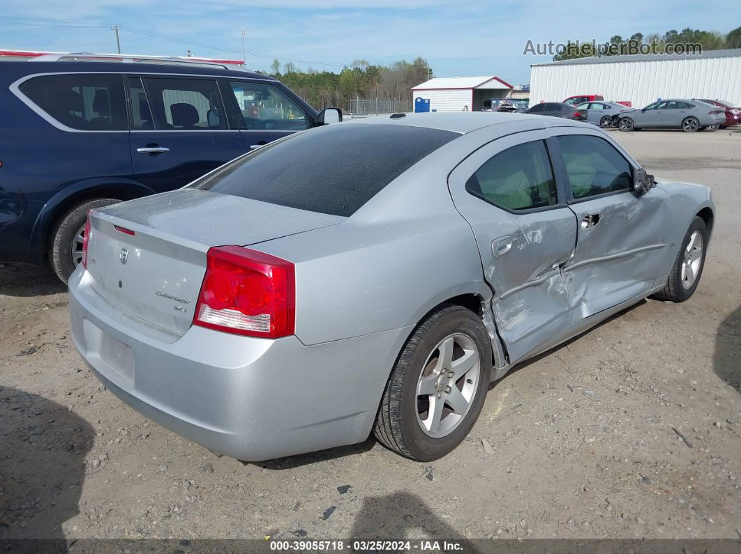 2010 Dodge Charger Sxt Silver vin: 2B3CA3CV2AH299668