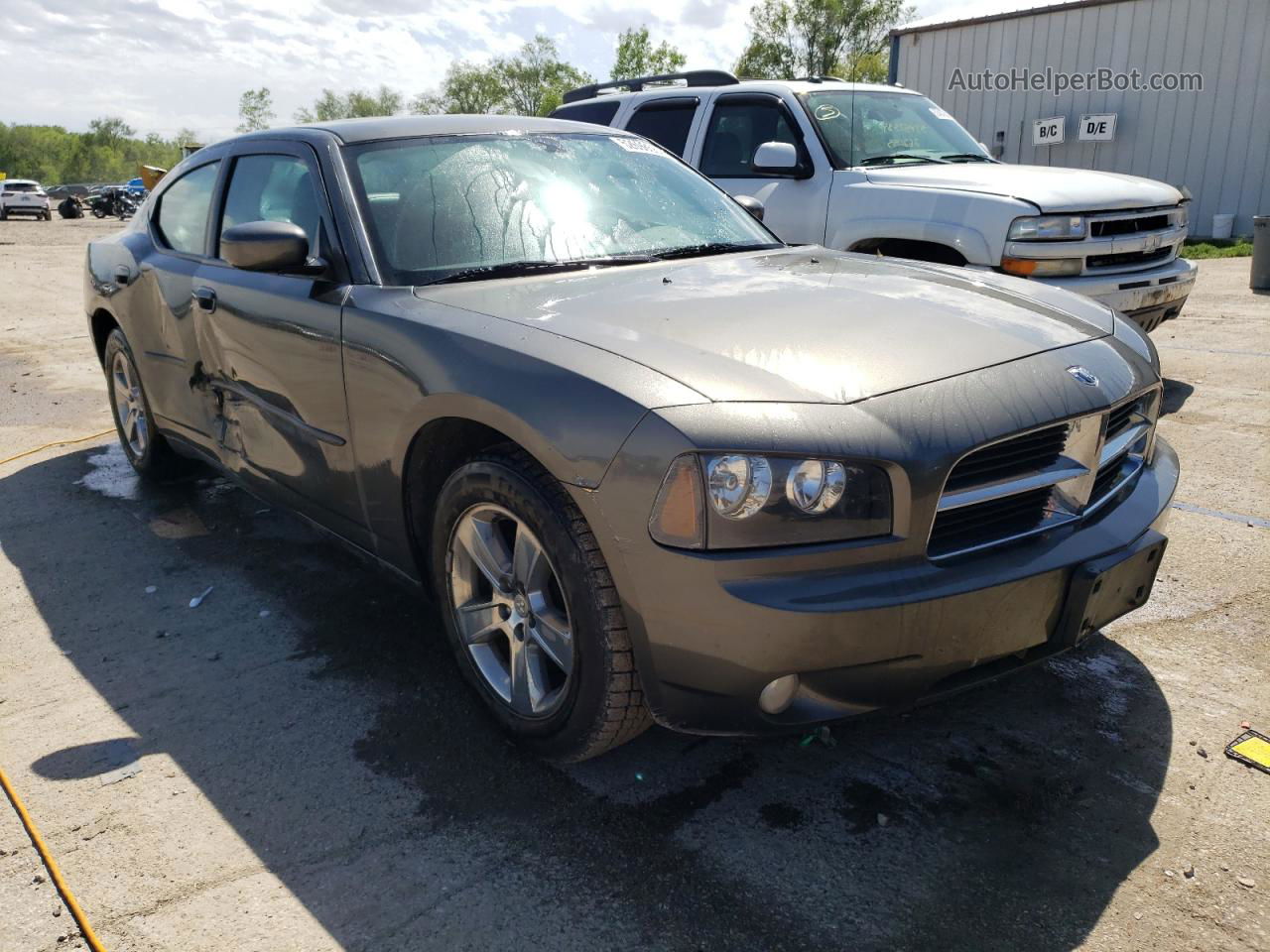 2010 Dodge Charger Sxt Gray vin: 2B3CA3CV3AH118724